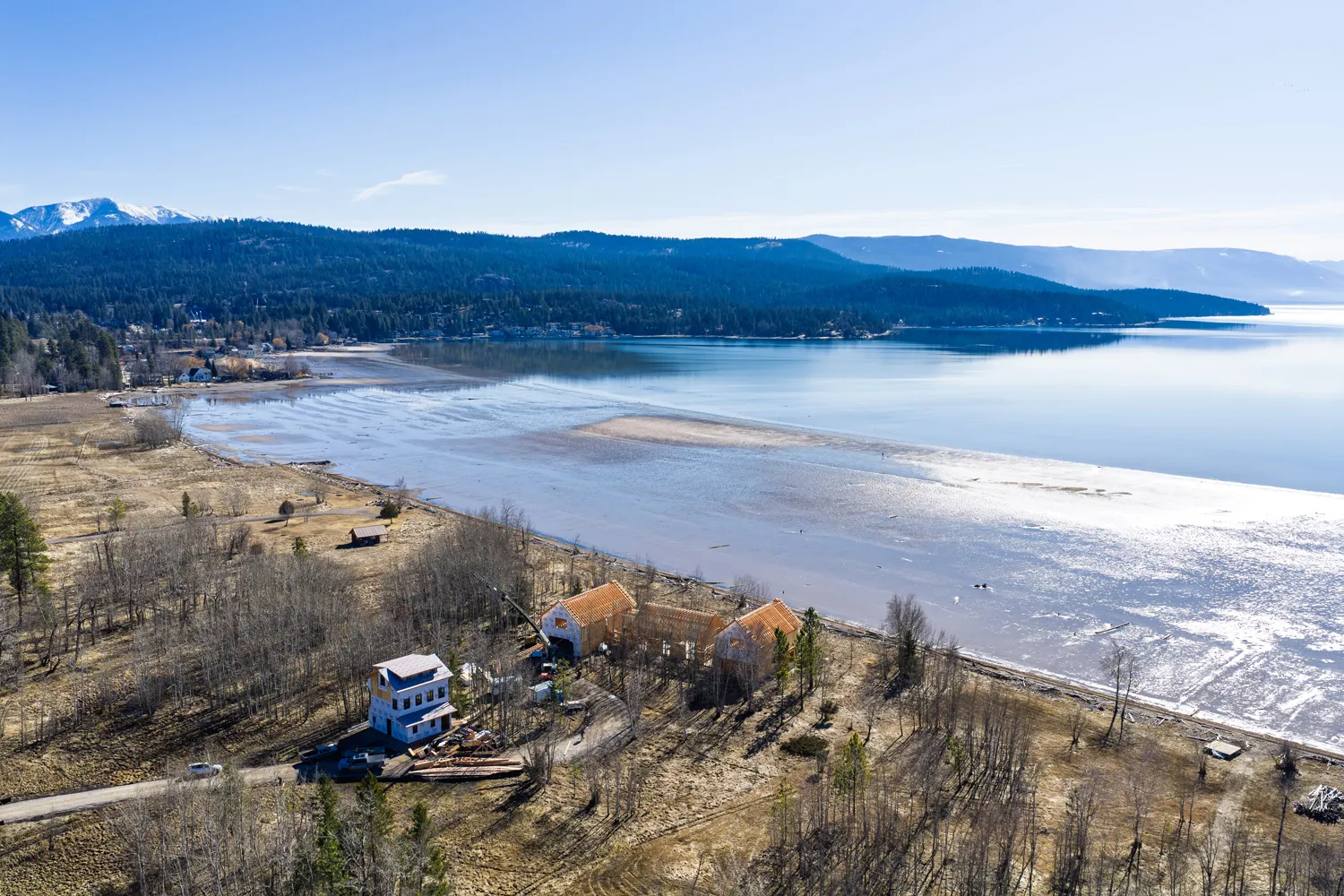 Custom Home Build on Flathead Lake by AllHaus Montana
