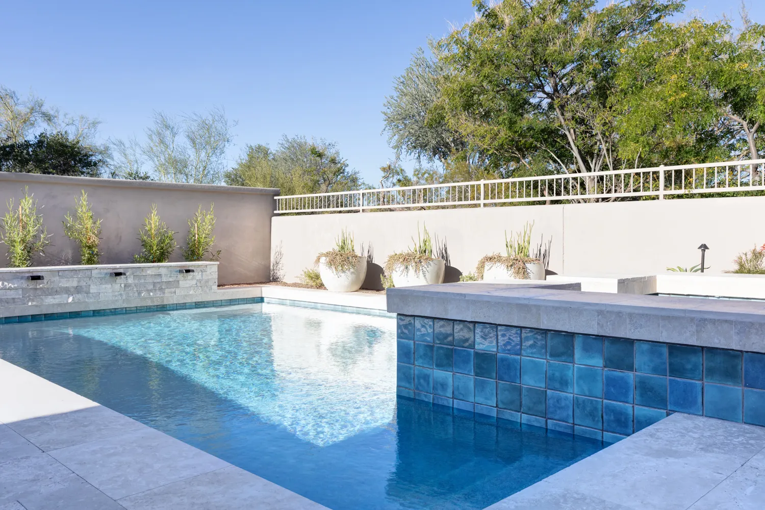 Pool and desert landscape maintenance