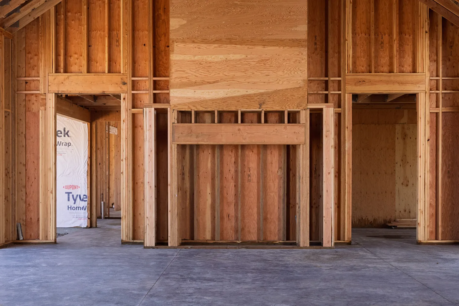 Flathead Lake home build architectural detail